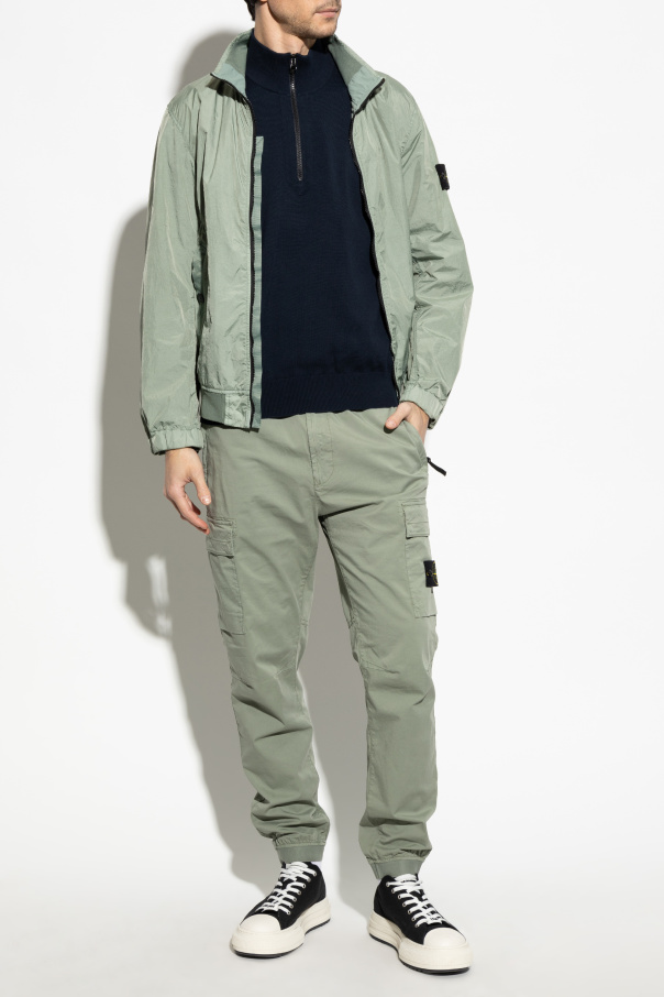 Stone Island Sweter z logo