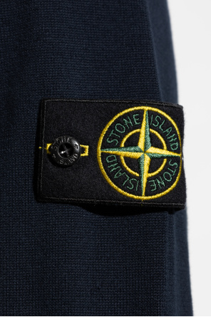 Stone Island Sweter z logo
