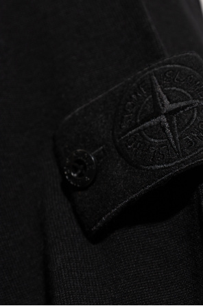 Stone Island Wełniane polo kapsuła `Ghost`