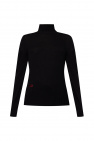 Agnona BLACK Cashmere turtleneck sweater