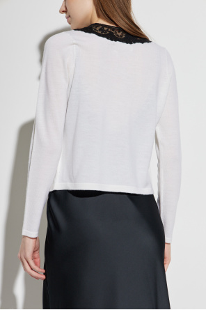 LoveShackFancy Cardigan "Ivory"