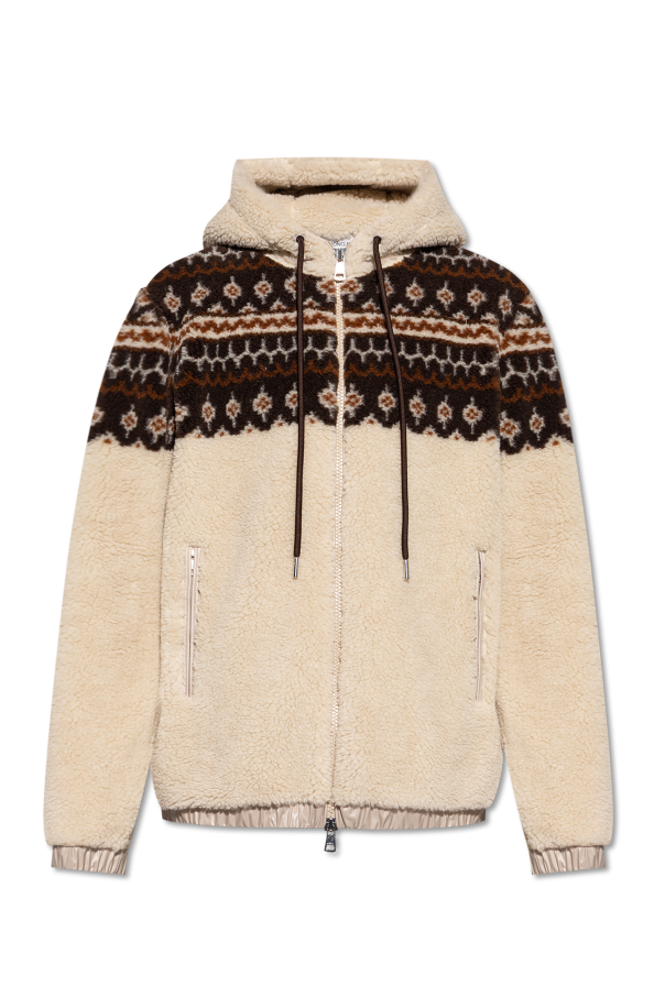 ‘Felpa Aperta’ fleece jacket od Moncler