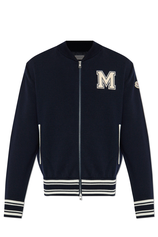 Jacket with logo od Moncler