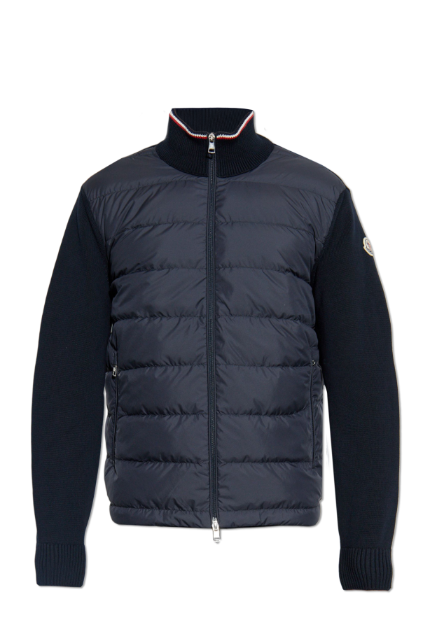 Cardigan with down insert od Moncler