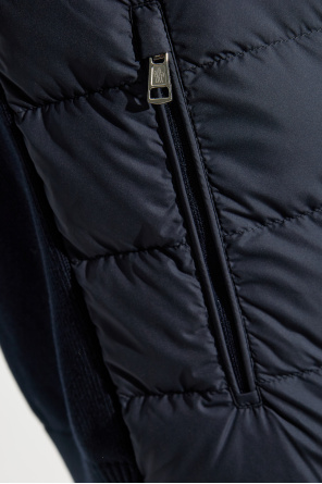 Moncler Cardigan with down insert