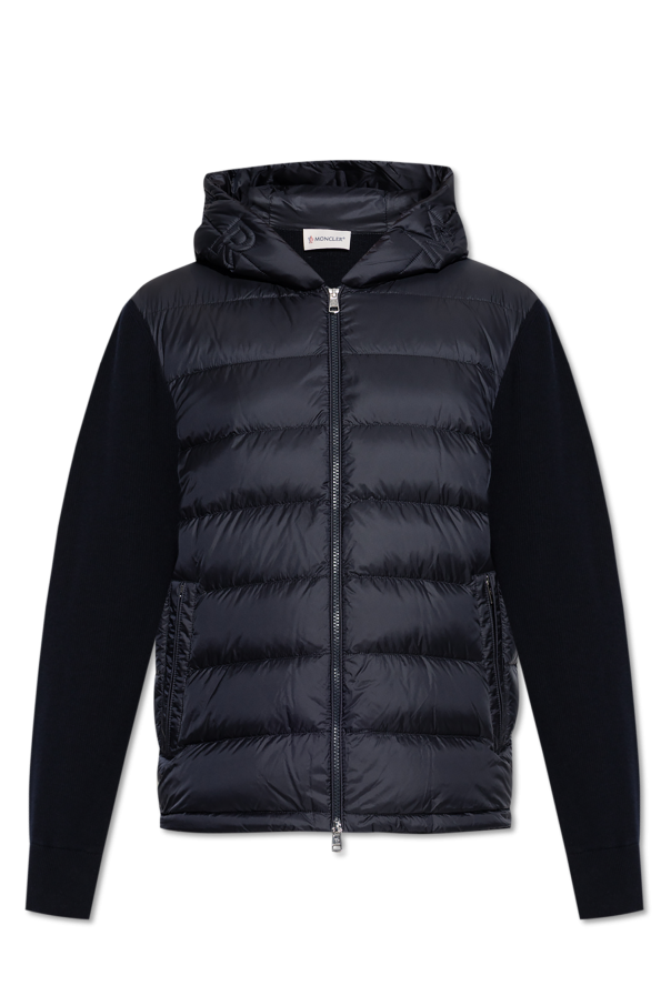 Cardigan with down insert od Moncler