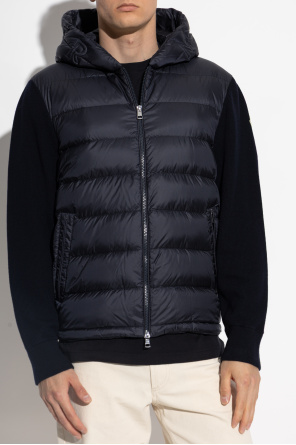 Moncler Cardigan with down insert