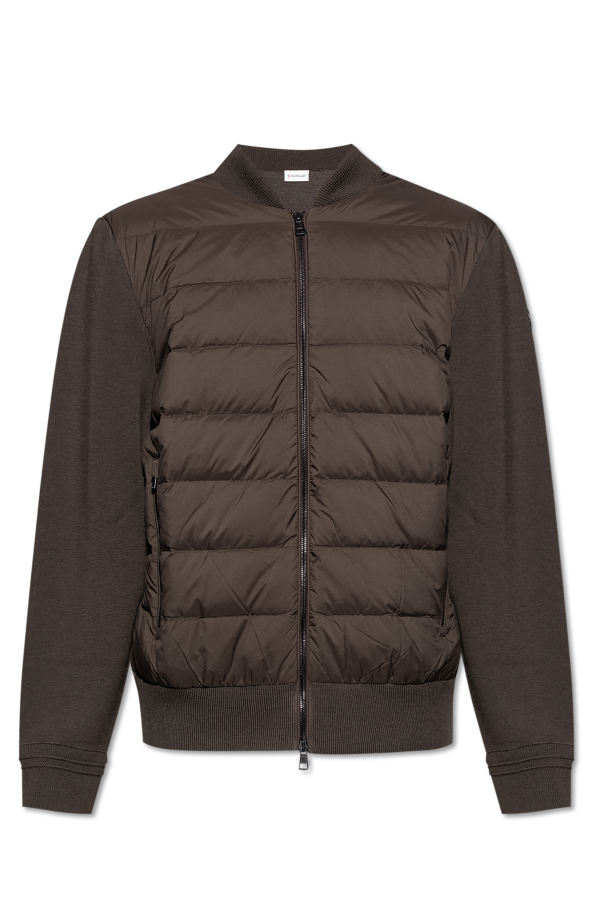 Cardigan with quilted front, zdjęcie 1 Cardigan with quilted front od Moncler