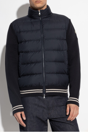 Moncler Cardigan with a down insert