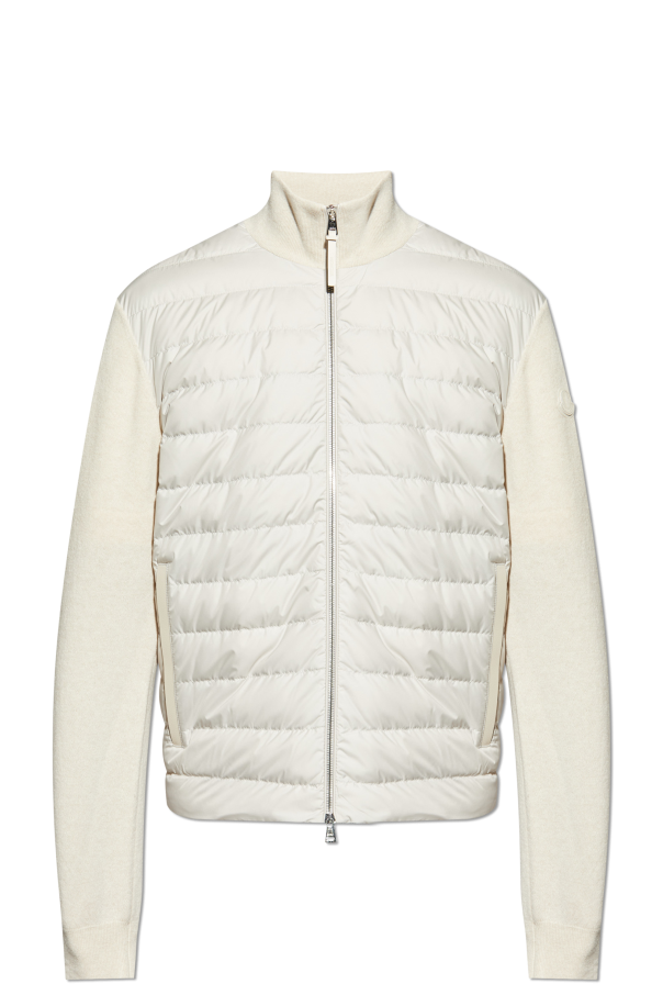Cardigan with down insert od Moncler