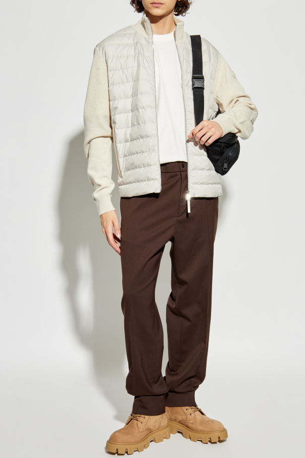 Moncler Cárdigan con inserto acolchado