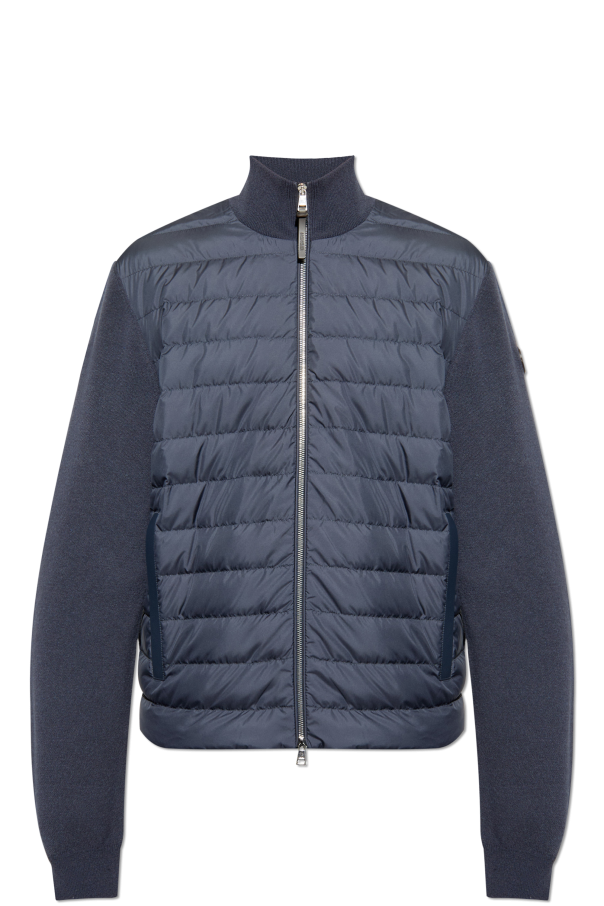 Cardigan with down insert od Moncler