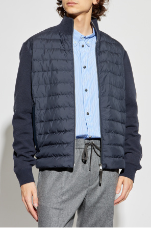 Moncler Cardigan with down insert