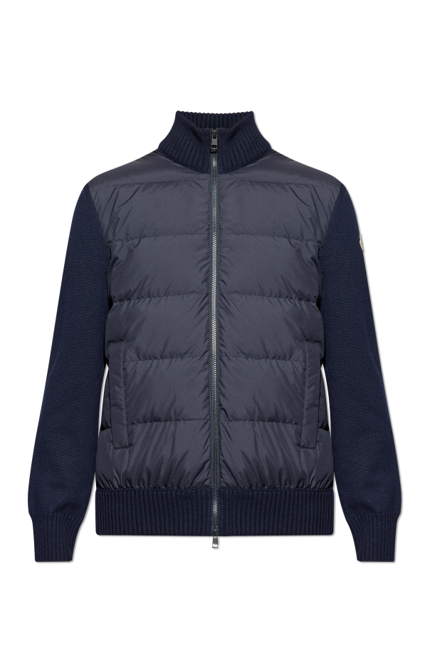 Cardigan with down insert od Moncler