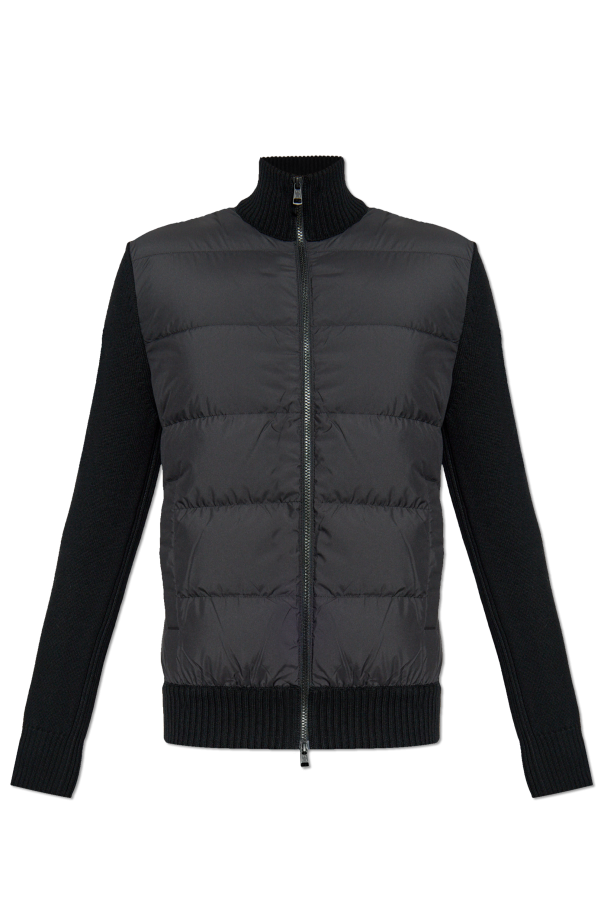 Cardigan with down front od Moncler