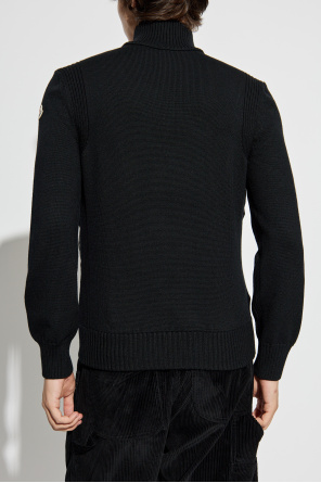 Moncler Cardigan with down front