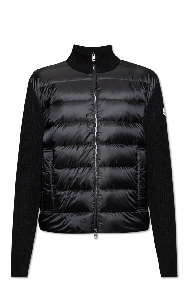 Cardigan with quilted front, zdjęcie 1 Cardigan with quilted front od Moncler