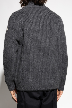 Moncler Cardigan with stand-up collar