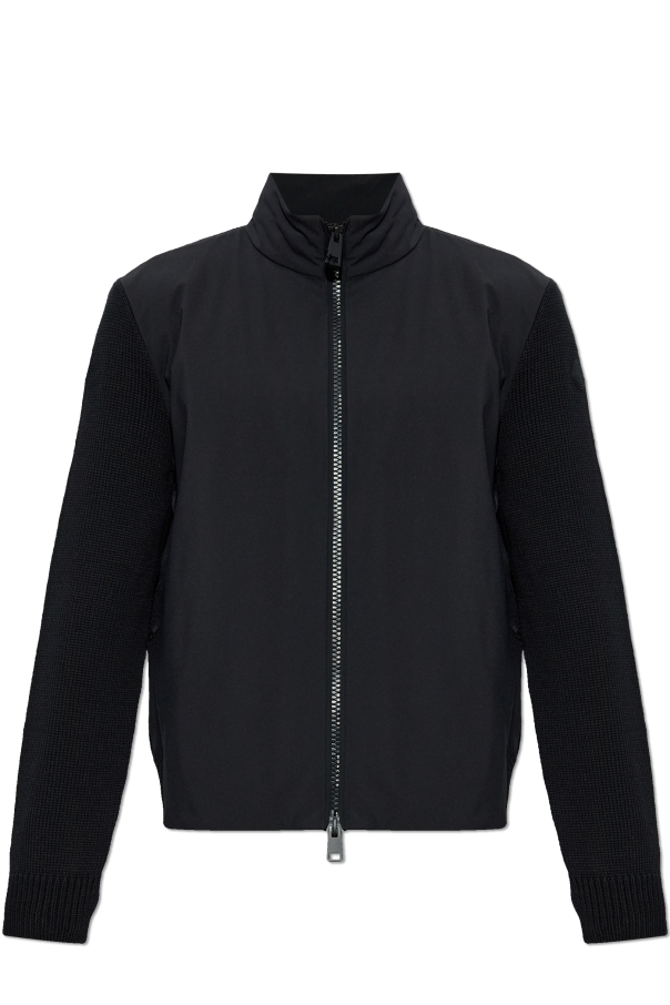 Sweatshirt made of combined materials od Moncler