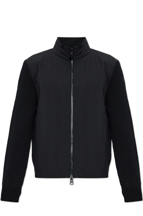 Sweatshirt made of combined materials