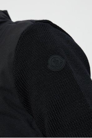 Moncler Sudadera de materiales combinados