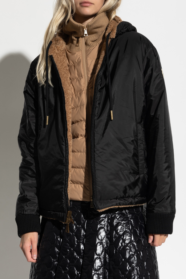 Moncler Chaqueta reversible con logo