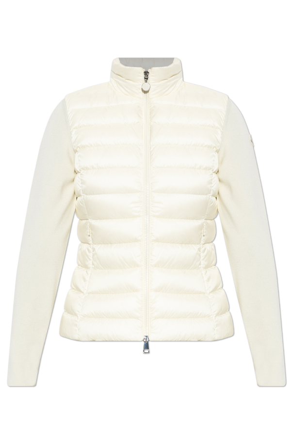 Cardigan with down insert od Moncler