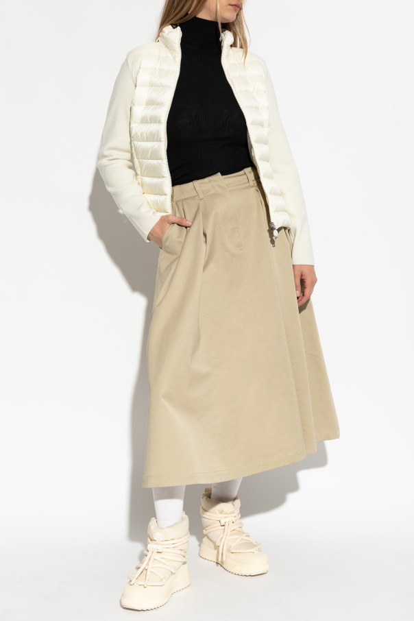 Moncler Cardigan mit Dauneneinsatz