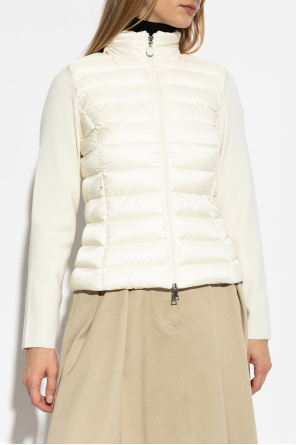 Moncler Cardigan mit Dauneneinsatz