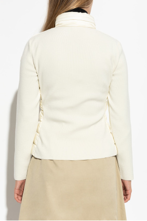 Moncler Cardigan mit Dauneneinsatz