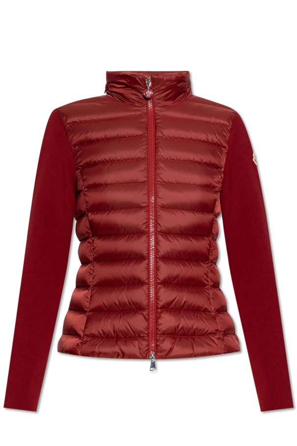 Cardigan with down insert od Moncler