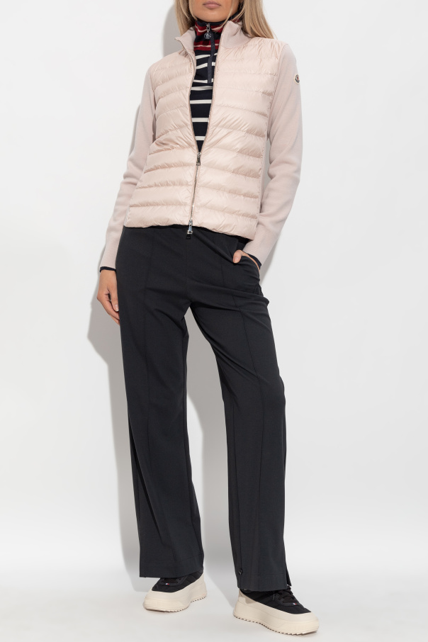 Moncler Cardigan mit Stehkragen