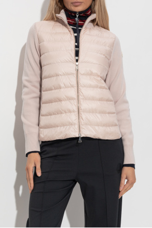 Moncler Cardigan mit Stehkragen