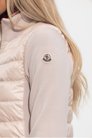 Moncler Cardigan mit Stehkragen