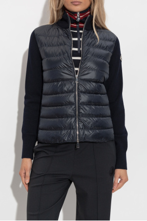 Moncler Cardigan with stand-up collar