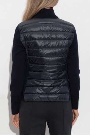 Moncler Cardigan with stand-up collar
