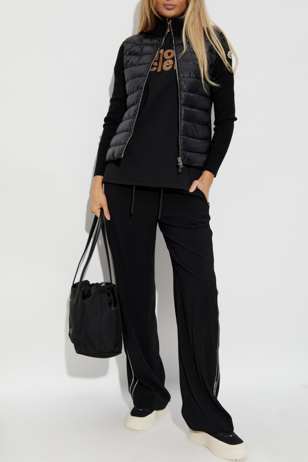 Moncler Cardigan with stand-up collar