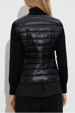 Moncler Cardigan with stand-up collar