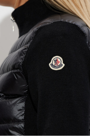 Moncler Cardigan with stand-up collar