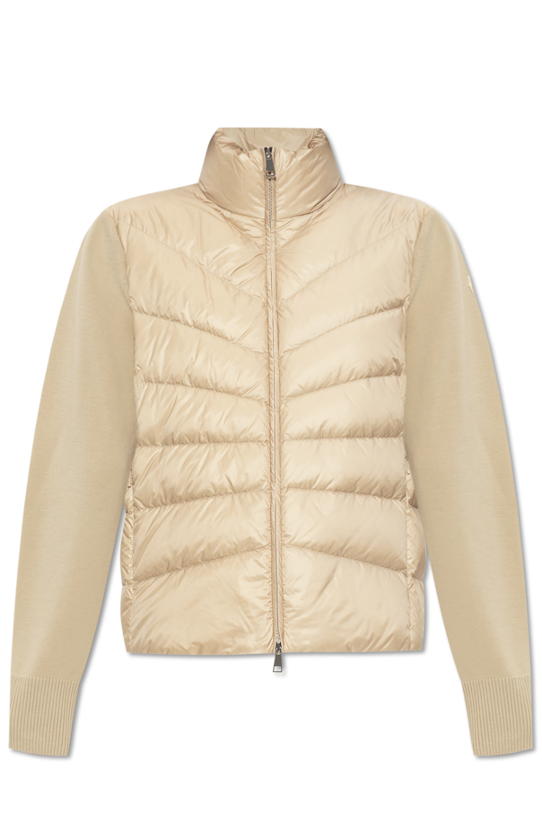 Cardigan with down insert od Moncler
