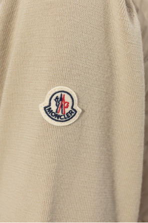 Moncler Cardigan with down insert