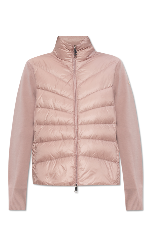 Cardigan with down insert od Moncler