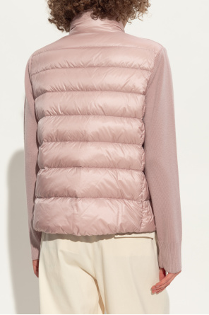 Moncler Cardigan with down insert