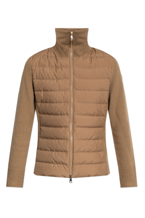 Cardigan with down front