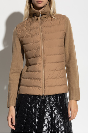 Moncler Cárdigan con parte delantera acolchada