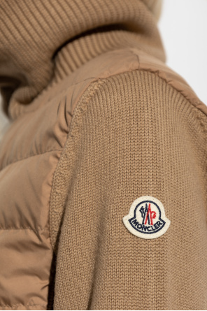 Moncler Cárdigan con parte delantera acolchada