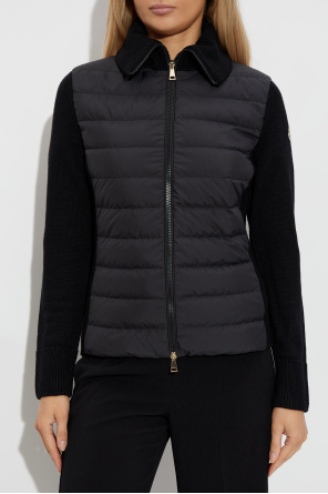 Moncler Cardigan with stand-up collar