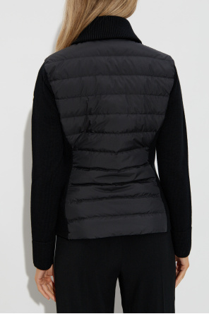 Moncler Cardigan with stand-up collar