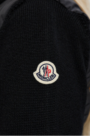 Moncler Cardigan with stand-up collar