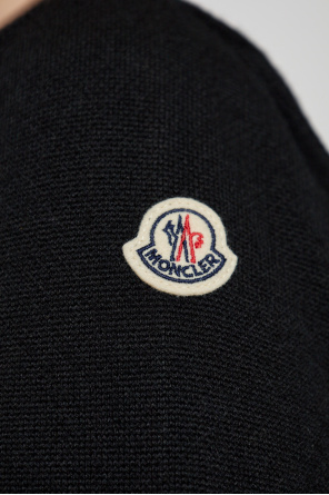 Moncler Cardigan with down front